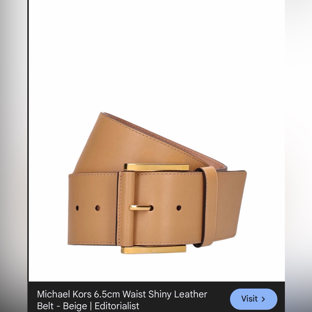 Michael Kors Leather Belt For Women’s